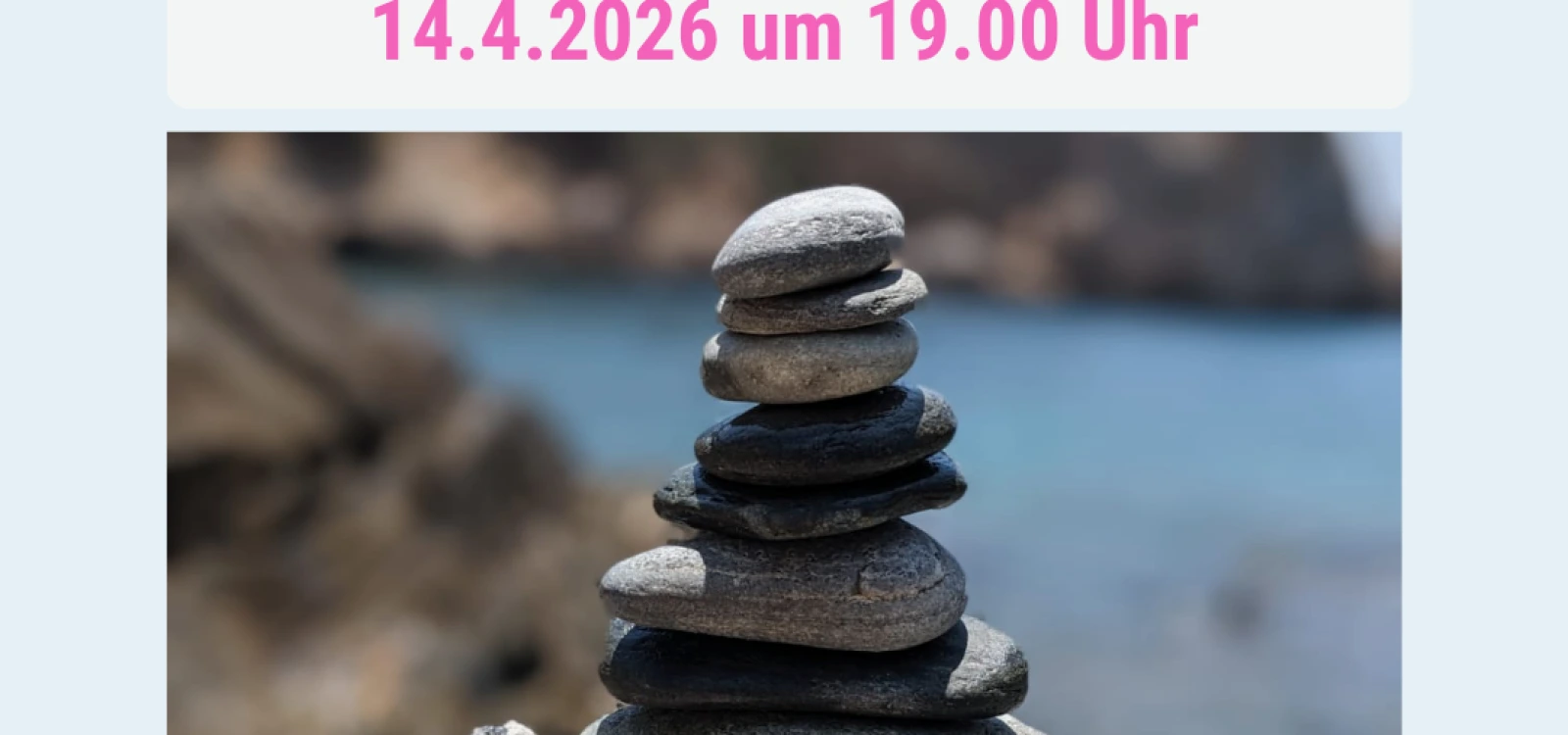 Bild zum Thema: Selbstwert stärken – Raus aus dem inneren Zweifel 14.04.2026