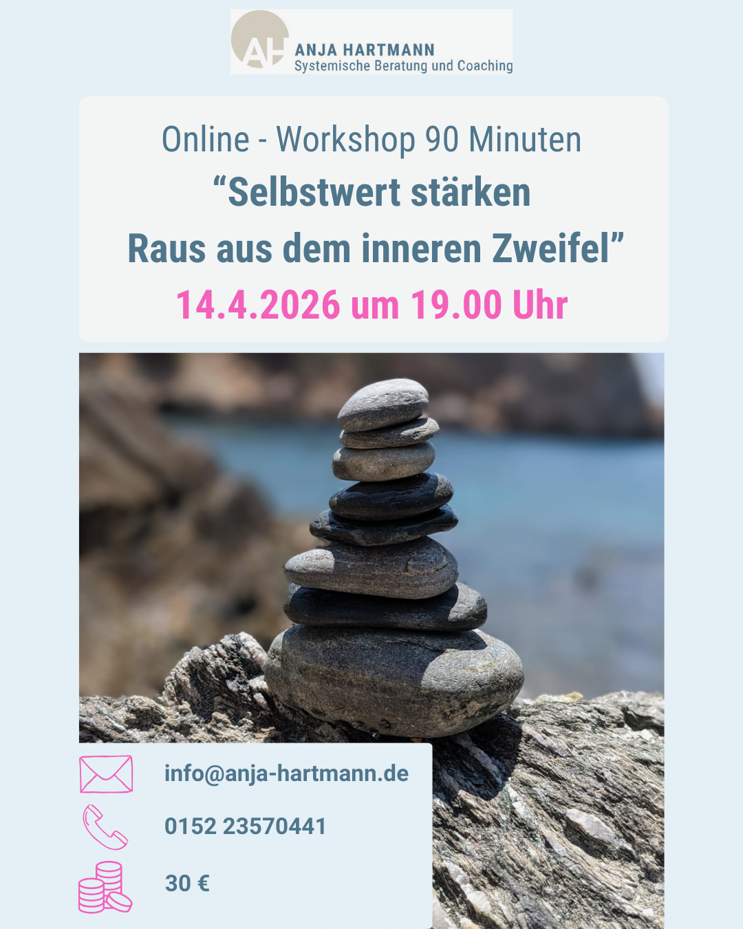 Bild zu: Selbstwert stärken – Raus aus dem inneren Zweifel 14.04.2026